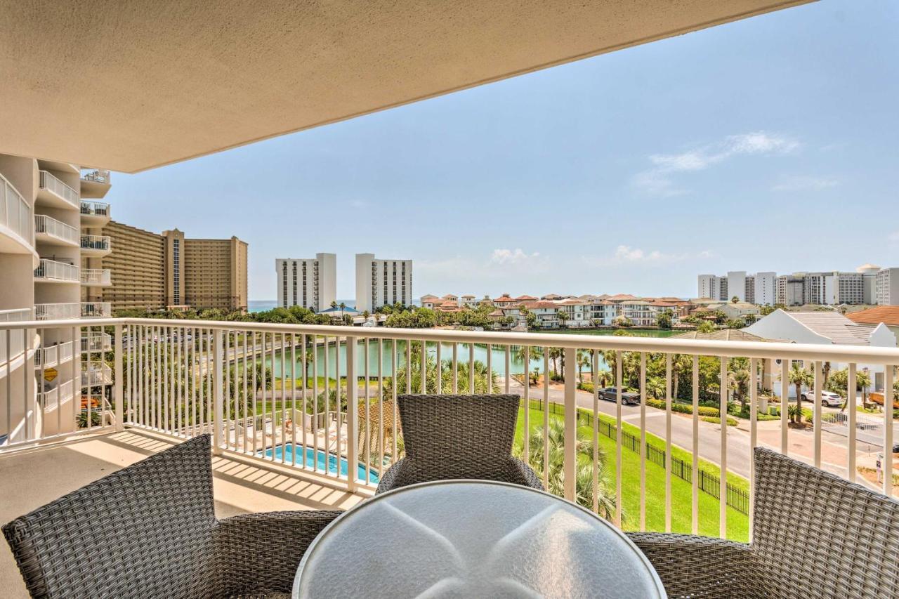 High-Rise Destin Condo With Balcony And Pool View Exterior photo