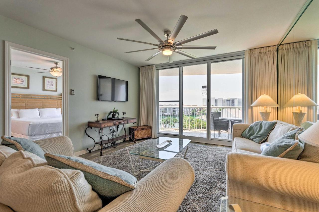 High-Rise Destin Condo With Balcony And Pool View Exterior photo